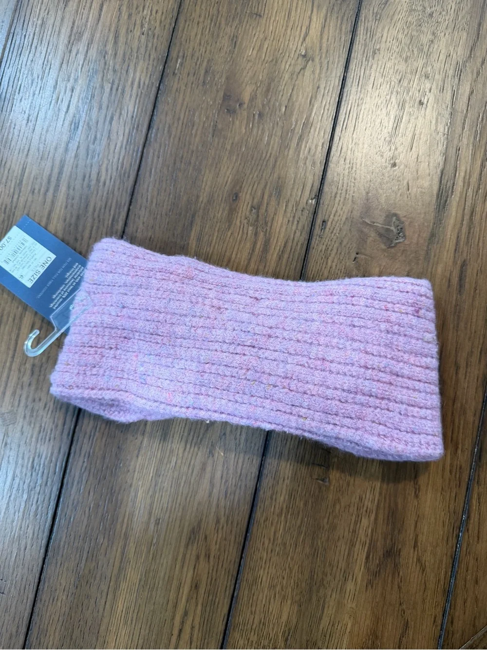 Universal Thread Light Pink Twist Knit Headband